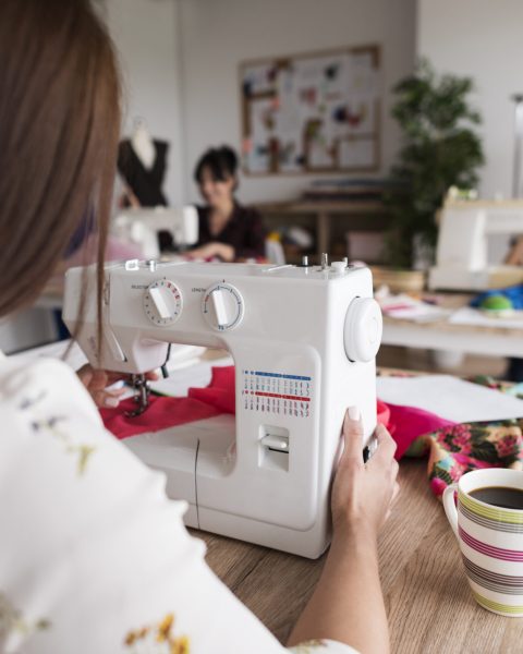 Sewing women at the workshop